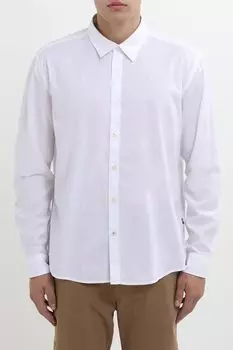 Рубашка хлопковая с вышивкой BOSS