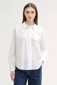 Рубашка хлопковая с вышивкой TOM TAILOR