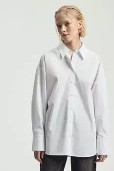 Рубашка хлопковая свободного кроя Nume