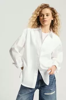 Рубашка хлопковая свободного кроя Nume