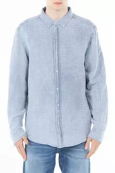 Рубашка хлопковая текстурная Loft
