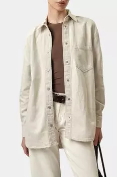 Рубашка хлопковая удлиненного кроя PEPE JEANS