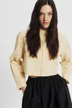 Рубашка хлопковая укороченная Nume