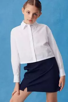 Рубашка хлопковая укороченная Smena