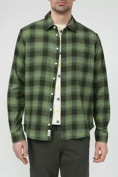 Рубашка хлопковая в клетку Blend