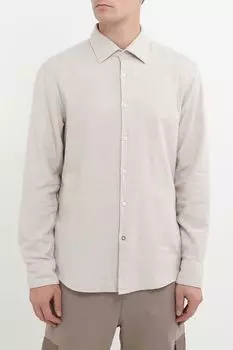 Рубашка хлопковая в клетку BOSS