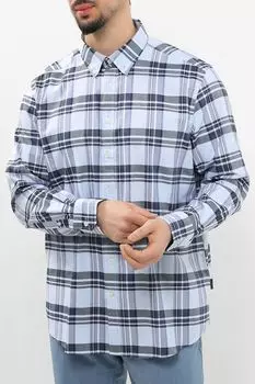 Рубашка хлопковая в клетку Bugatti