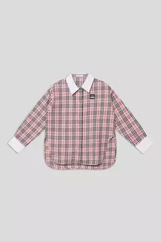 Рубашка хлопковая в клетку Choupette