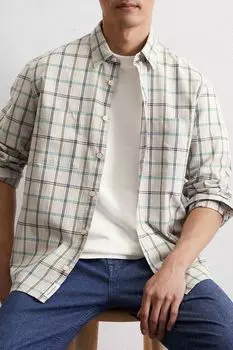 Рубашка хлопковая в клетку Marc O'Polo