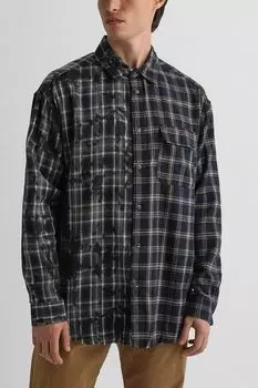 Рубашка хлопковая в клетку MARCO DI RADI