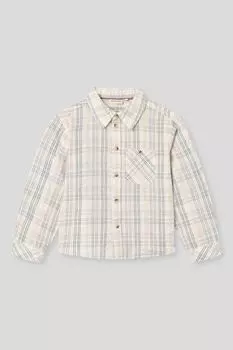 Рубашка хлопковая в клетку Minymo