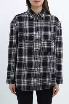 Рубашка хлопковая в клетку OVS