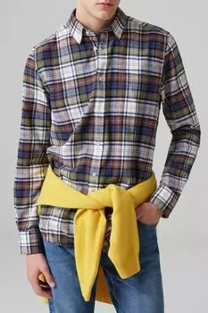 Рубашка хлопковая в клетку OVS