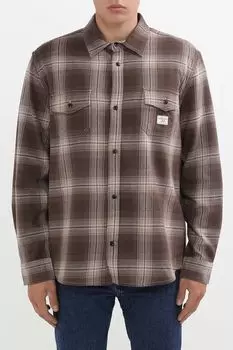 Рубашка хлопковая в клетку с карманами Guess Jeans