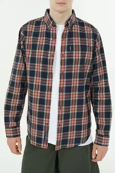 Рубашка хлопковая в клетку Superdry