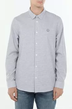 Рубашка хлопковая в мелкую клетку Oulyss