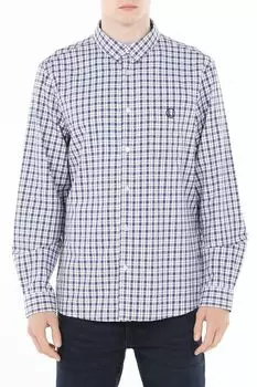 Рубашка хлопковая в мелкую клетку Oulyss