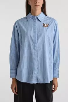 Рубашка хлопковая в полоску BELUCCI