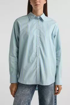 Рубашка хлопковая в полоску Calvin Klein Jeans