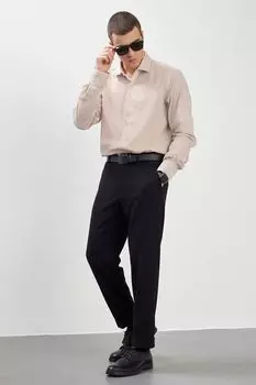 Рубашка хлопковая в полоску Dave Raball