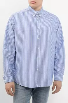 Рубашка хлопковая в полоску HUGO