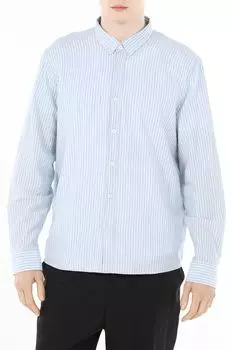 Рубашка хлопковая в полоску Loft