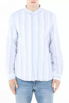 Рубашка хлопковая в полоску Loft
