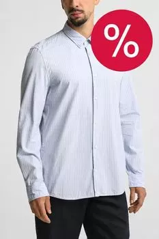 Рубашка хлопковая в полоску Marc O'Polo