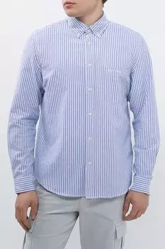 Рубашка хлопковая в полоску Marc O'Polo