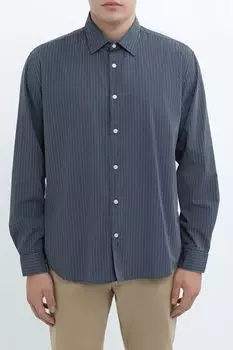 Рубашка хлопковая в полоску Marc O'Polo