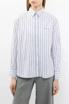 Рубашка хлопковая в полоску PEPE JEANS