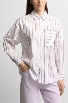 Рубашка хлопковая в полоску PEPE JEANS