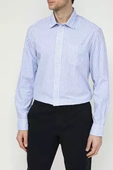 Рубашка хлопковая в полоску Piombo