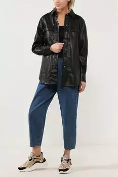 Рубашка из экокожи Vero Moda