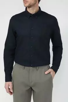 Рубашка из хлопка и льна Casual Friday