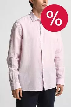 Рубашка из хлопка и льна Cinque