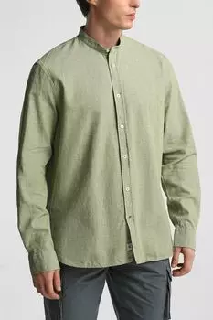 Рубашка из хлопка и льна GAS