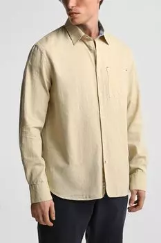 Рубашка из хлопка и льна GAS