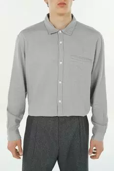 Рубашка из хлопка и льна с карманом s.Oliver