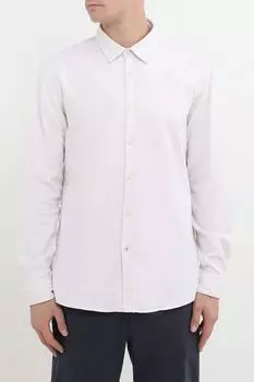 Рубашка из хлопкового твила BOSS