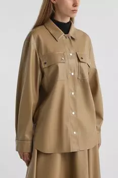 Рубашка из искусственной кожи Auranna