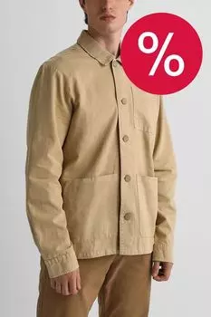 Рубашка из льна и хлопка Casual Friday