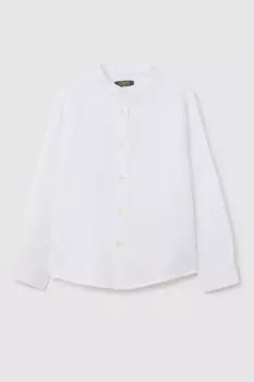 Рубашка из льна и хлопка OVS