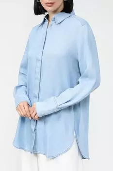 Рубашка из лиоцелла с широкими манжетами Marc O'Polo