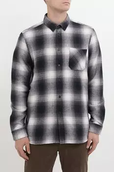 Рубашка из мягкого хлопка с начесом в клетку HUGO