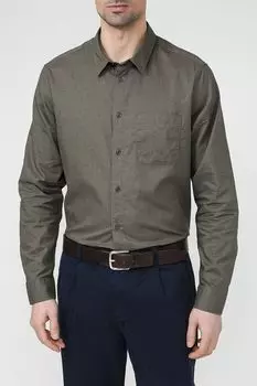 Рубашка из смеси хлопка и льна MARCO DI RADI