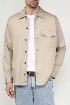 Рубашка из смесового хлопка с карманом Marc O'Polo