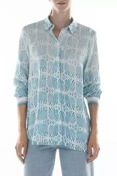 Рубашка из вискозы с принтом Auranna
