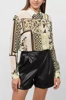 Рубашка из вискозы с принтом HUGO