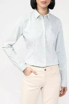 Рубашка классическая в полоску Emme Marella